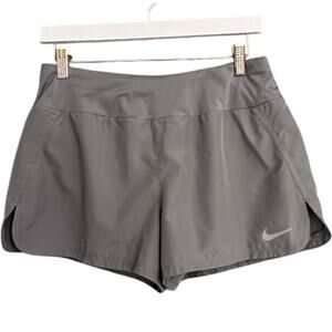 Nike women's gray running shorts size medium